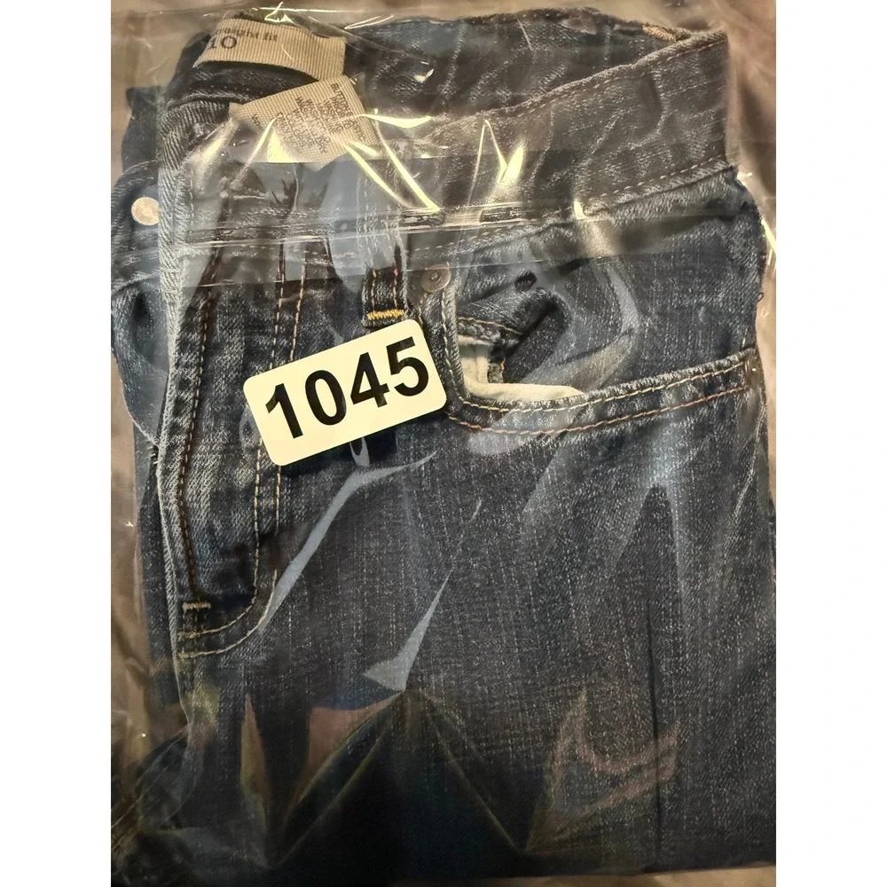 Gap Kids Straight Fit Jeans Dark Wash Denim Classic Youth Size 10‎